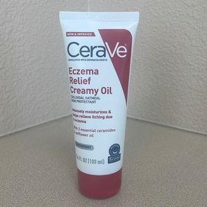 Brand new 3.4 fl oz of average Eczema Relief Creamy Oil
